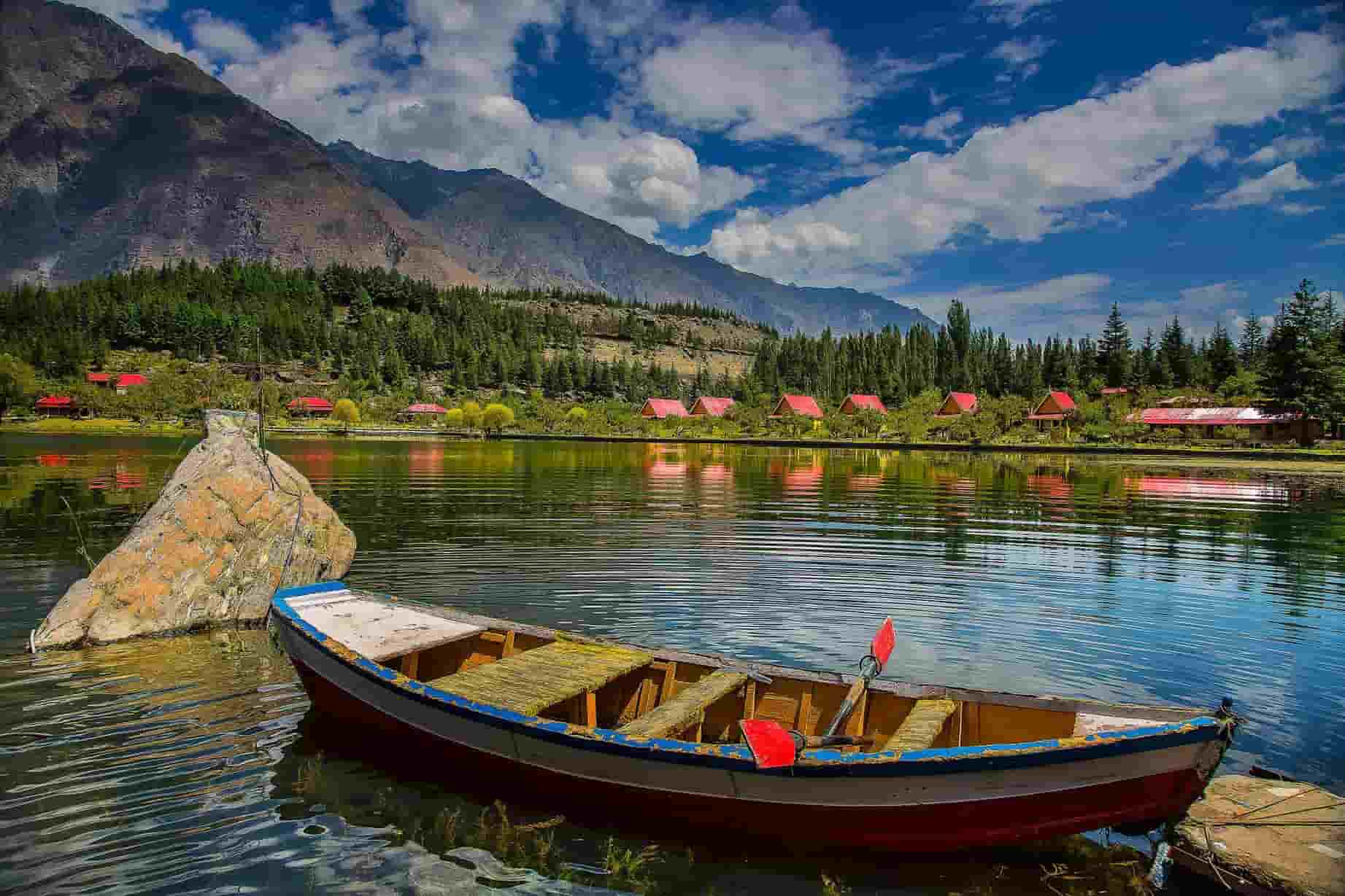 Upper Kachura Lake in Skardu